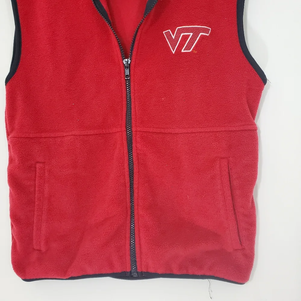 Red Virginia Tech Vest, Size Medium